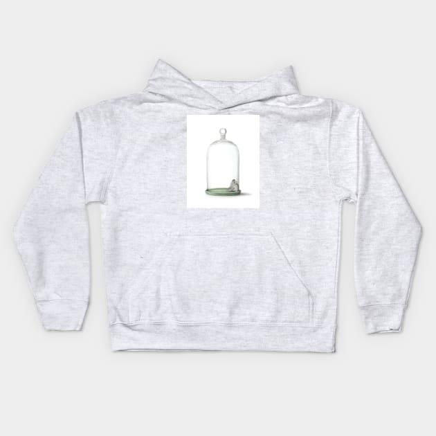 Life In A Bell Jar Kids Hoodie by Terry Fan